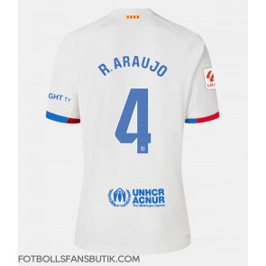 Barcelona Ronald Araujo #4 Replika Bortatröja Damer 2023-24 Kortärmad